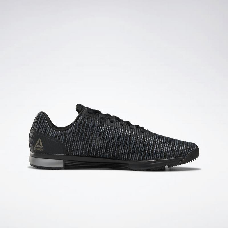 Adidasi Training Reebok Speed Tr Flexweave Barbati Negrii/Gri Inchis Romania TM7473ZQ